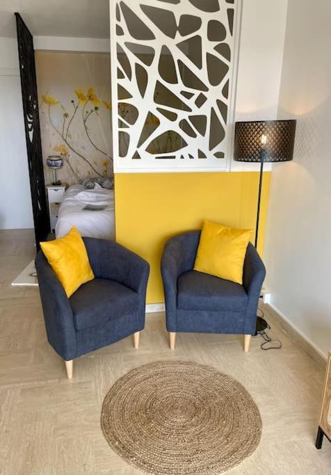 Studio Avec Vue Sur Marina Et Mer - 2 Adultes Et 1 Enfant Maximum Мандельё-ла-Напуль Экстерьер фото