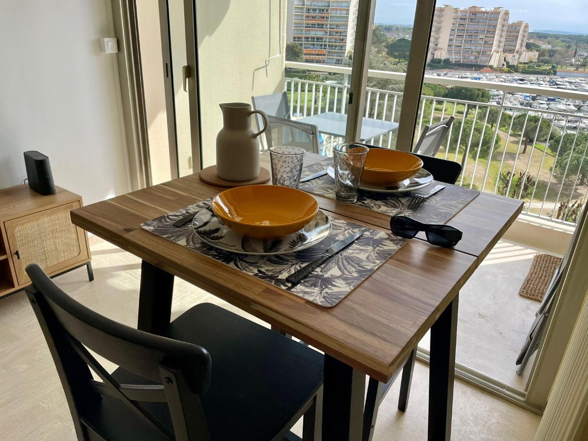 Studio Avec Vue Sur Marina Et Mer - 2 Adultes Et 1 Enfant Maximum Мандельё-ла-Напуль Экстерьер фото