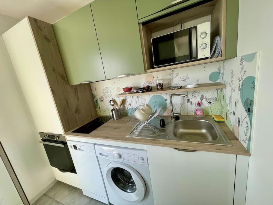 Studio Avec Vue Sur Marina Et Mer - 2 Adultes Et 1 Enfant Maximum Мандельё-ла-Напуль Экстерьер фото